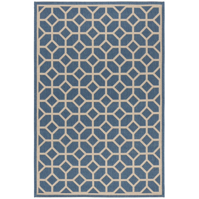 Gaitani Performance Geometric Indoor/Outdoor Area Rug, Rectangle 3' x 5'