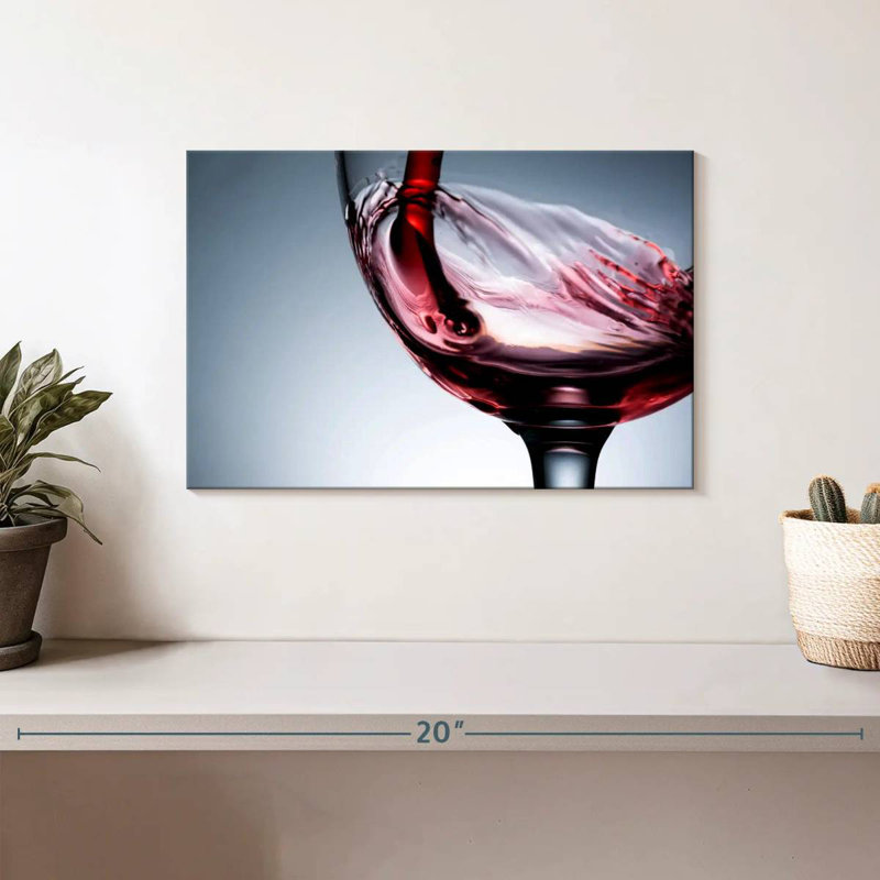 Yarlin Decanting Red Wine, 8" H x 12" W