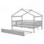 Lit en bois avec lit gigogne simple-118028852-118028848