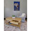 Table basse en bois massif avec rangement Amreece-1323353716
