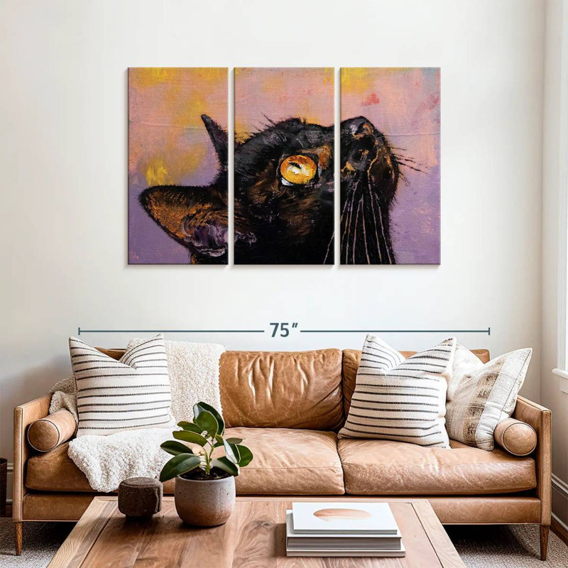 Fixed Gaze, 36" H x 57" W