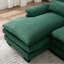 Canapé en U en forme de nuage, canapé en chenille moderne avec méridienne double, canapé confortable avec siège profond, appartement-1959440786