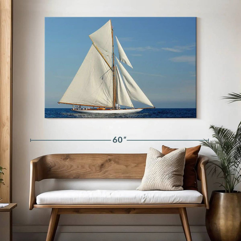 Voilier Mehar Saint Tropez, H 34 po x l 51 po