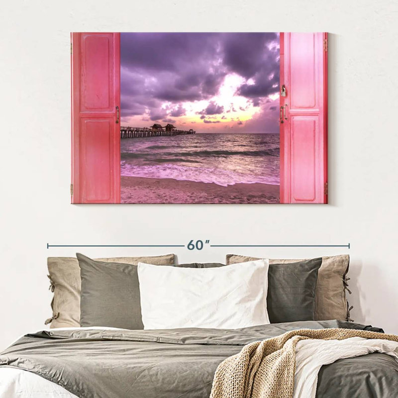 Gillard Window To Dramatic Gillard, 34" H x 51" W