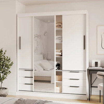 Manufactured Wood Wardrobe