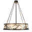 Mountain Range Downrod Ceiling Fan