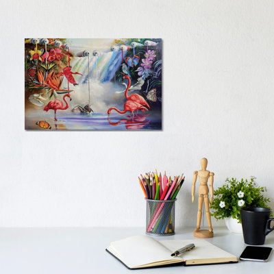Creation 1 Piece Wall Art on Canvas