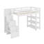 Lit mezzanine avec escalier de rangement-1203676003