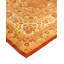 Tapis orange / rouge en laine noué à la main de conception unique 8 pi 2 po x 10 pi 1 po Hilpa