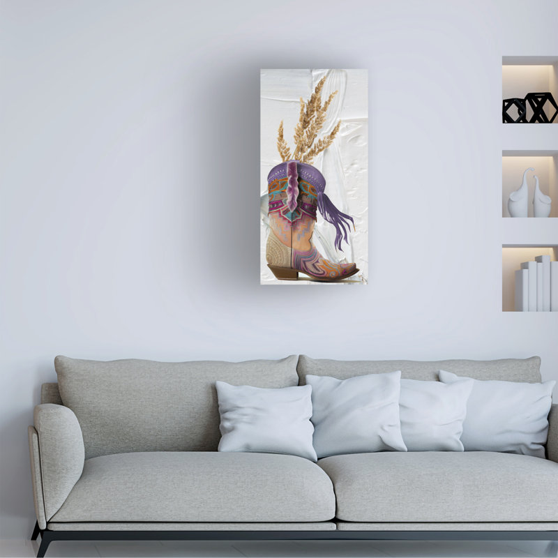 Art sur toile Sasha Texas Glam, H 24 po x l 12 po