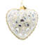 Bejeweled Opal Heart Ornament