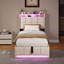 Upholstered Ottoman Storage Bed-1100440370-1100440371