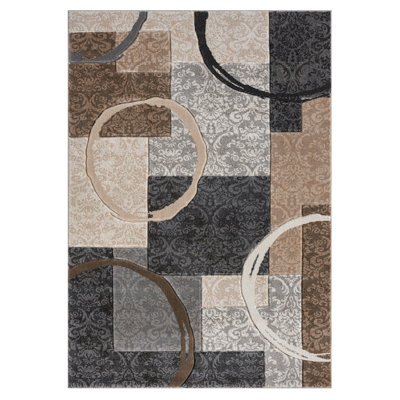 Caratunk Geometric Indoor Rug