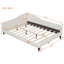Lit de jour pleine grandeur en forme de L en lin, avec pieds en bois massif, beige (ANCIEN SKU: SF000146AAA)-1438724975-1438724969