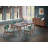 Bevis Dining Table, Stone