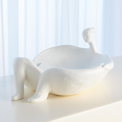 La Femme Baignoire-White