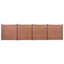 186cm H x 699cm W Fence Panels Included