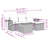  Garden Sofa Set Grey