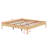 Classic Wood Platform Bed Frame with Wood Slat Metal Support-590430838-590430834