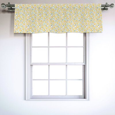 Sateen Ruffled Window Valance