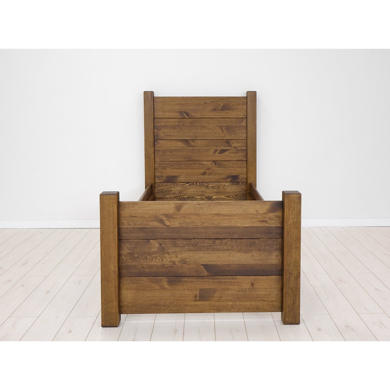 Kor Solid Wood Bed, European Single (90 x 200cm)