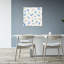 «Pastel Berries Motif abstrait fruits nature», reproduction d'art murale-131393222
