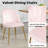 Velvet Upholstered Stacking Side Chair-748443229