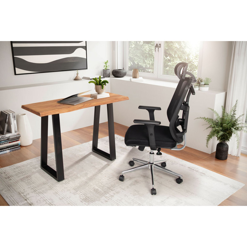 Gwyn Metal Base Writing Desk