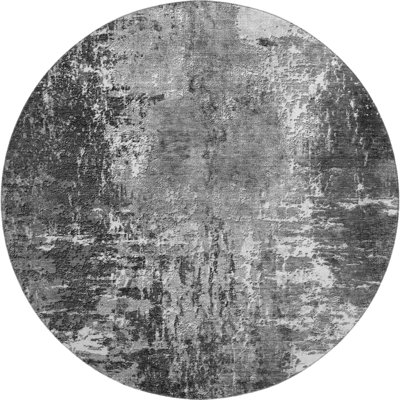 Premium Machine Washable Prisco Gray Rug
