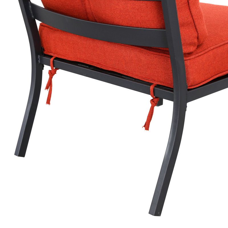 Chaise longue d'extérieur sans accoudoirs 1 pièce