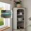 Armoire de coin 68 po Farmhouse