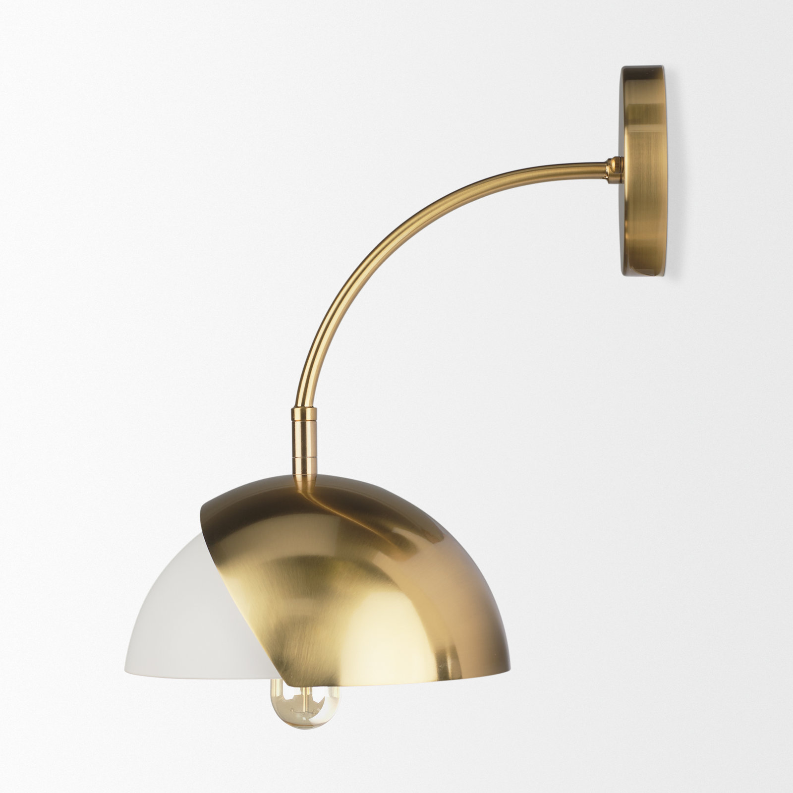 Merida Single Light Dimmable Wall Scone