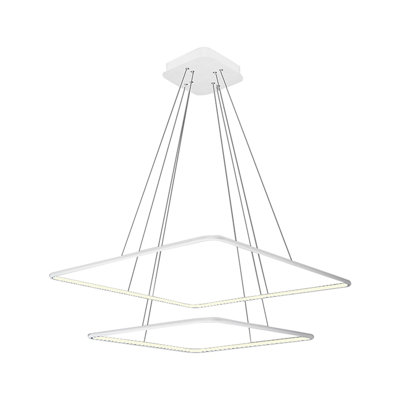 Casimera 2 - Light Square/Rectangle Pendant