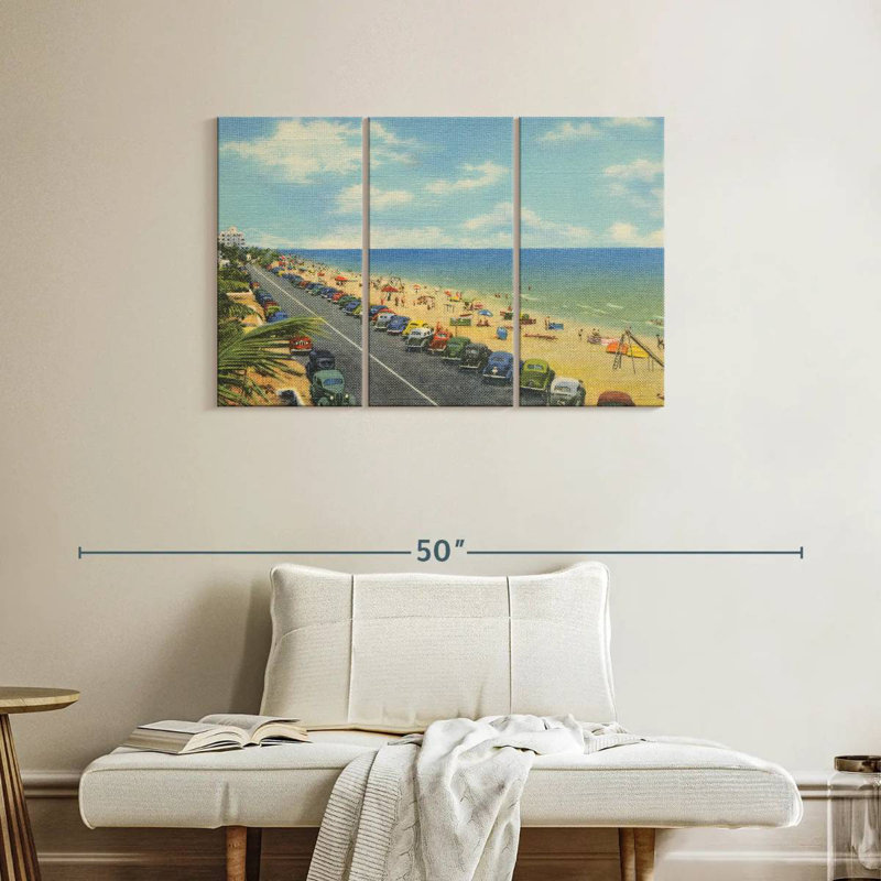 Carte postale Gillard Beach, H 24 po x l 38 po