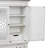 Exmouth 47'' W Mirrored Door Chest w/ 3 Drawers
