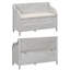 42" Wide Shoe Storage Bench with Cushion Entryway Bench Flip Top Storage Bench-1785535146