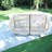 Compact Patio Sofas, Pe Rattan Iron Loveseat, Modern Patio Balcony