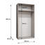 Manufactured Wood Wardrobe-522982223