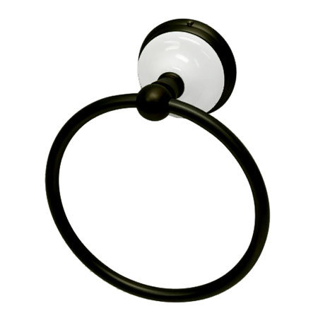 Kingston Brass Victorian Towel Ring, Oil Rubbed Bronze
