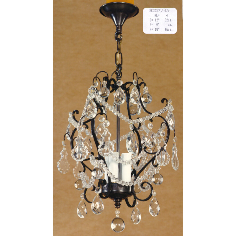 Deegan Semi Flush Mount, Antique Silver