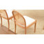 Chaises de salle à manger en rotin, chaises de salle à manger rembourrées en lin avec dossiers, chaises de cuisine modernes avec pieds en bois pour la salle à manger-947792057-947792062