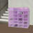 24 Pair Stackable Shoe Storage Box (Set of 24)-695180358