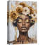 Elegance Gold Floral Garland Brown-107907788-107907789