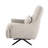 Upholstered Swivel Accent Chair with Pillow for Living Room and Bedroom-120747744