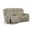 Canapé inclinable électrique en cuir 76 po Grant-94743479