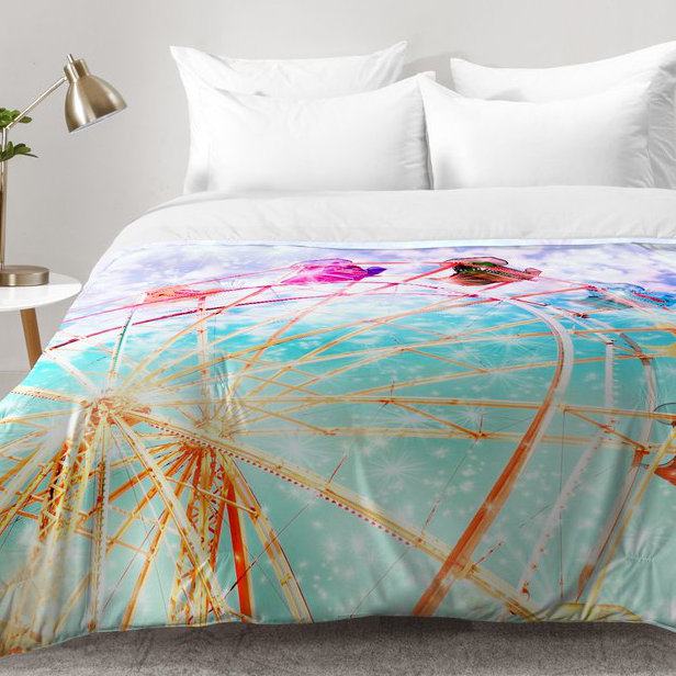 Lisa Argyropoulos Modern & Contemporary Polyester Comforter, King Comforter + 2 King Shams