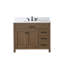 Ensemble de meuble-lavabo simple 42 po Ajiya-95866844-95866842