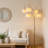 Smart 80" 5-Light Arc Floor Lamp With APP & Remote, Adjustable Heads, Dimmable 3000K-6000K For Living Room-1668043367