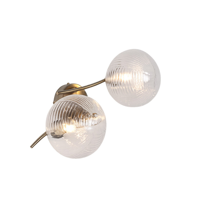 Glass Semi Flush Mount