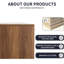 Armoire de salle de bain 60 po Brown Soft